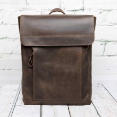 Genuine Leather Natural Leather laptop backpack