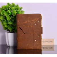 The Vintage Leather Journal with Deckle edge paper