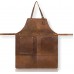  Adjustable Leather Apron with 2 Tool Pockets