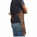  Adjustable Leather Apron with 2 Tool Pockets